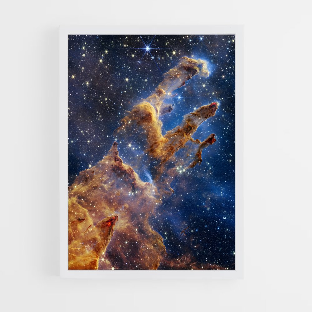 Poster magnifique du télescope James Webb – affiche Astronomie (vue 3)